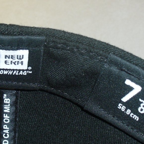Chicago White Sox Black Mens New Era 59 Fifty Fitted hat sz. 7 1/8 Mlb - Picture 3 of 4